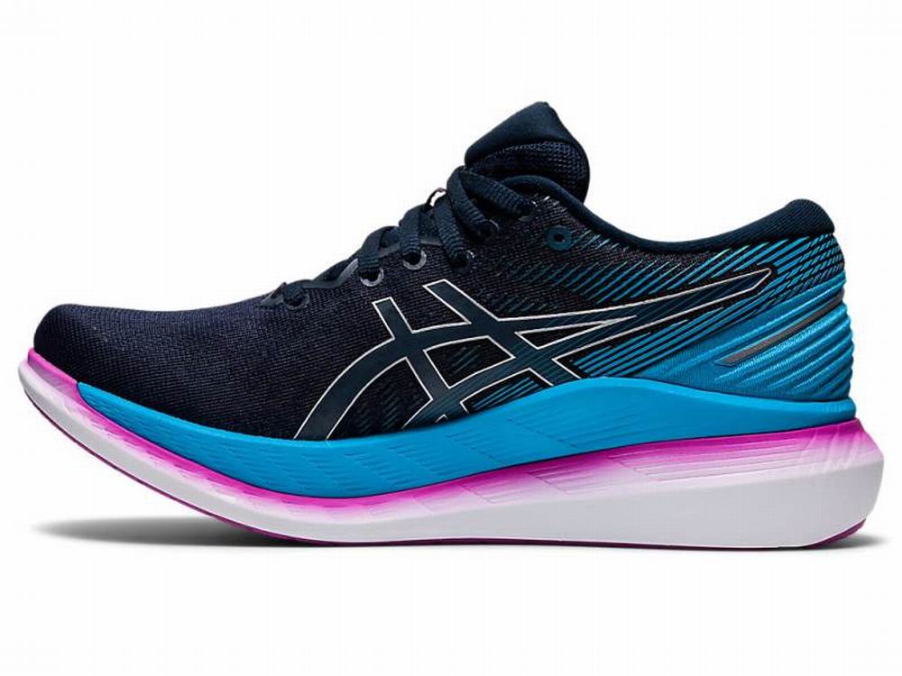 Asics GLIDERIDE 2 Futócipő Női Kék Zöld | 435012-PFJ