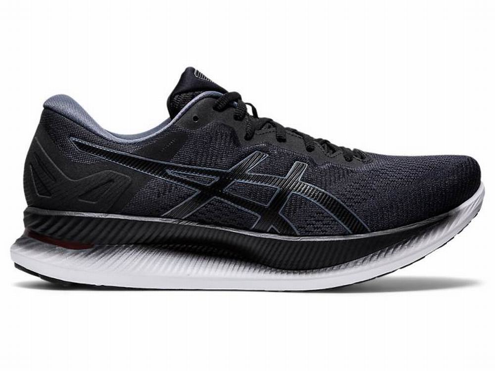 Asics GLIDERIDE Futócipő Férfi Mélyszürke Fekete | 609324-LEP