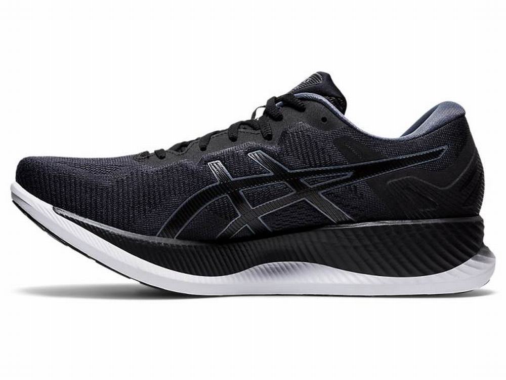 Asics GLIDERIDE Futócipő Férfi Mélyszürke Fekete | 609324-LEP