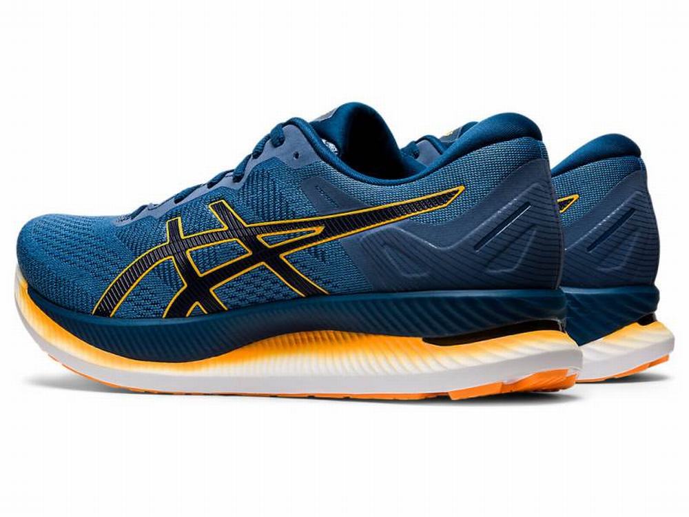 Asics GLIDERIDE Futócipő Férfi Szürke Kék | 679450-YUQ