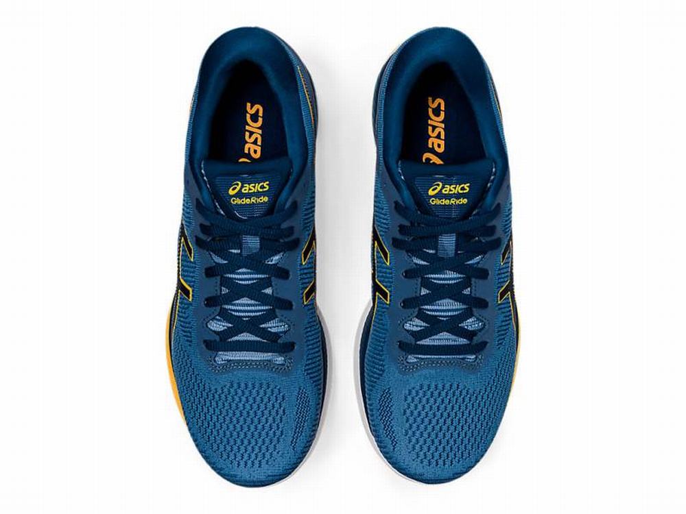 Asics GLIDERIDE Futócipő Férfi Szürke Kék | 679450-YUQ