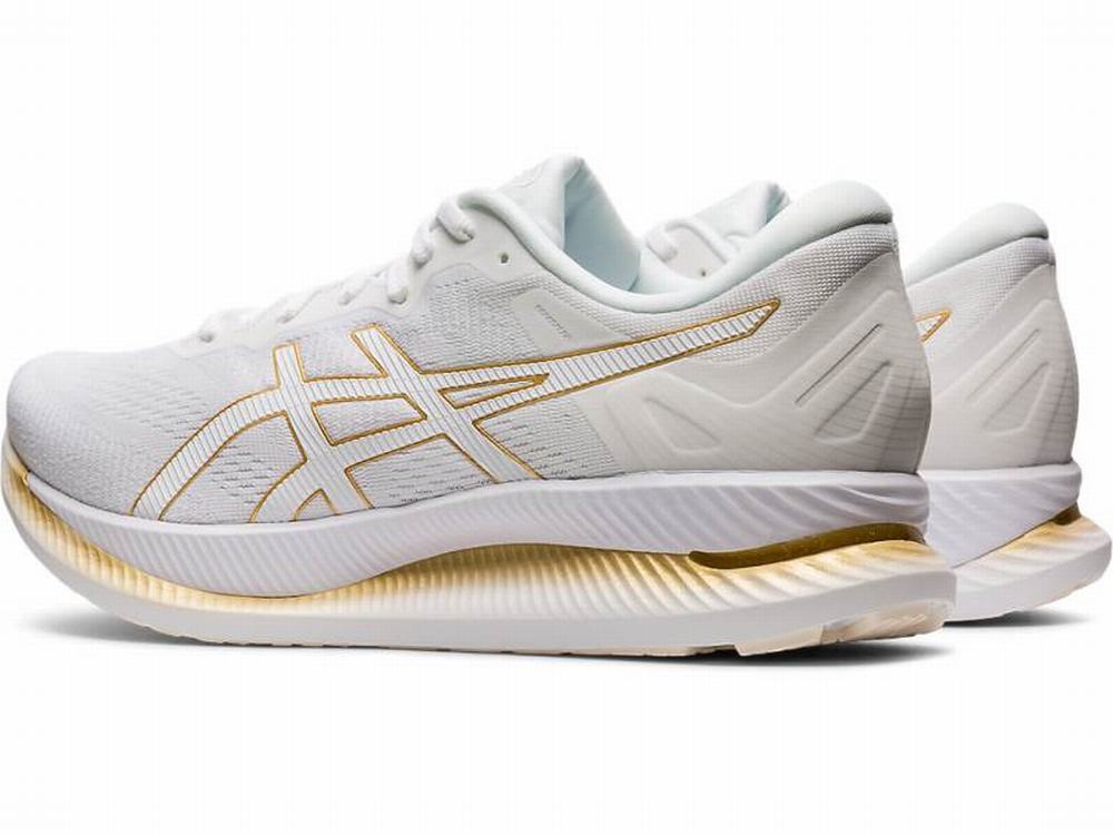 Asics GLIDERIDE Futócipő Női Fehér Arany | 584039-LZD