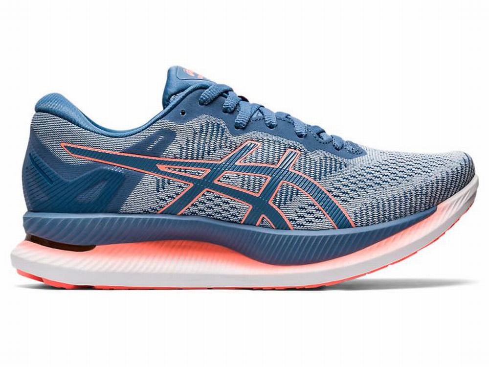 Asics GLIDERIDE Futócipő Női Szürke | 094368-GQZ