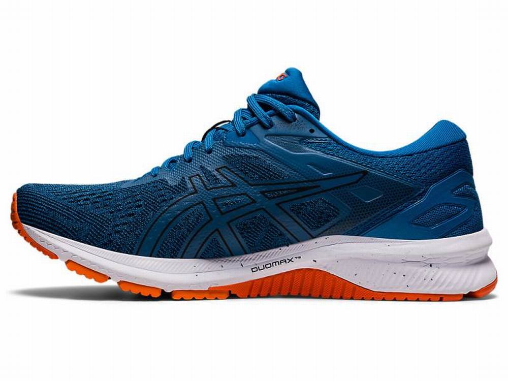 Asics GT-1000 10 (4E) Futócipő Férfi Fekete Kék | 409517-YZM