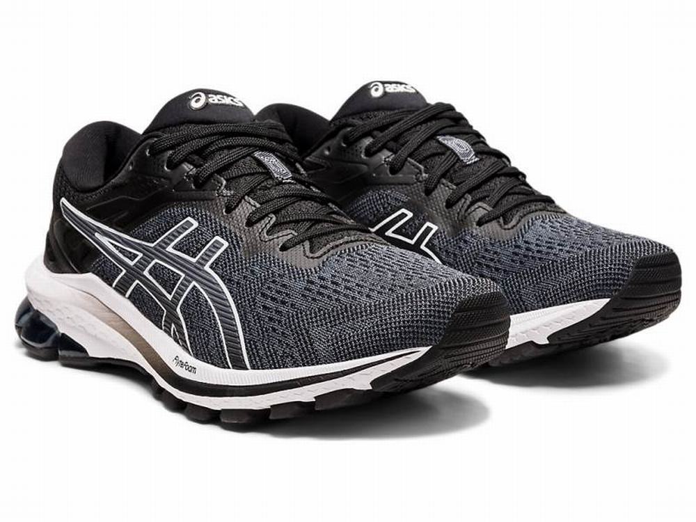 Asics GT-1000 10 (D) Futócipő Női Fekete Fehér | 975308-TMX