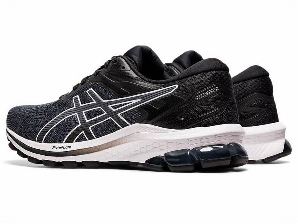 Asics GT-1000 10 (D) Futócipő Női Fekete Fehér | 975308-TMX