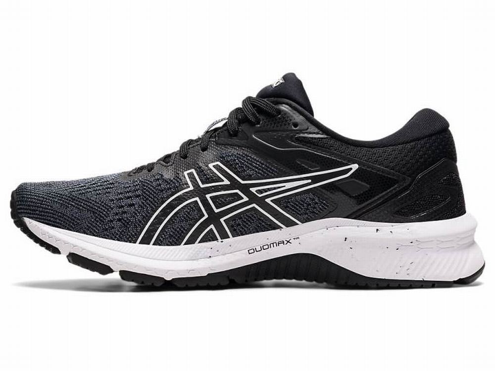 Asics GT-1000 10 (D) Futócipő Női Fekete Fehér | 975308-TMX