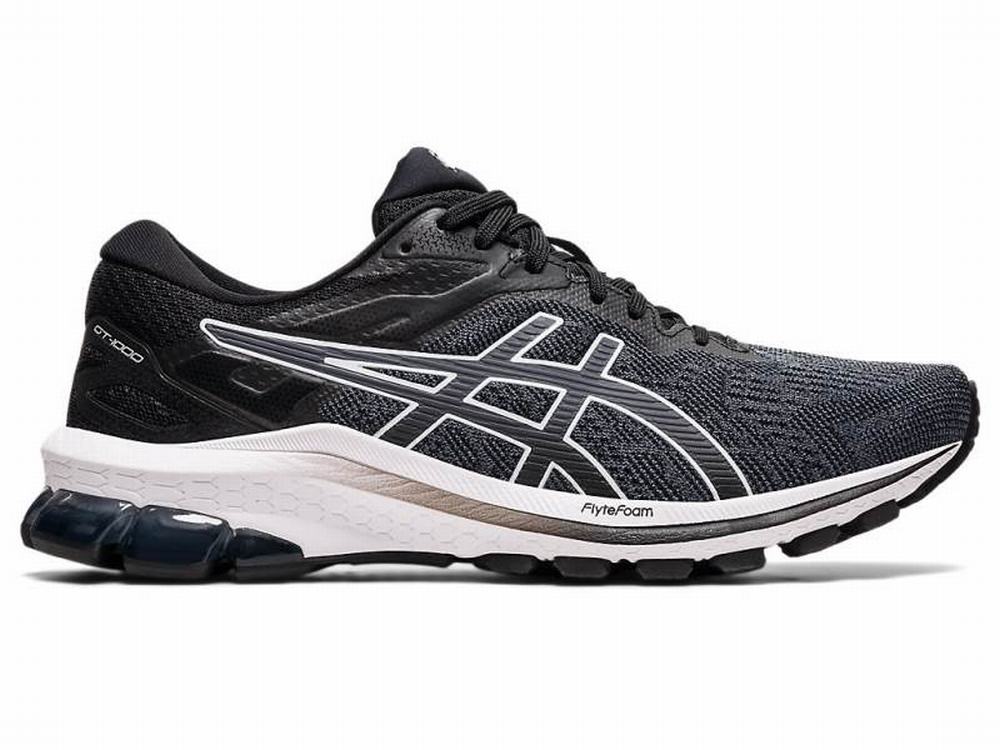 Asics GT-1000 10 (D) Futócipő Női Fekete Fehér | 975308-TMX