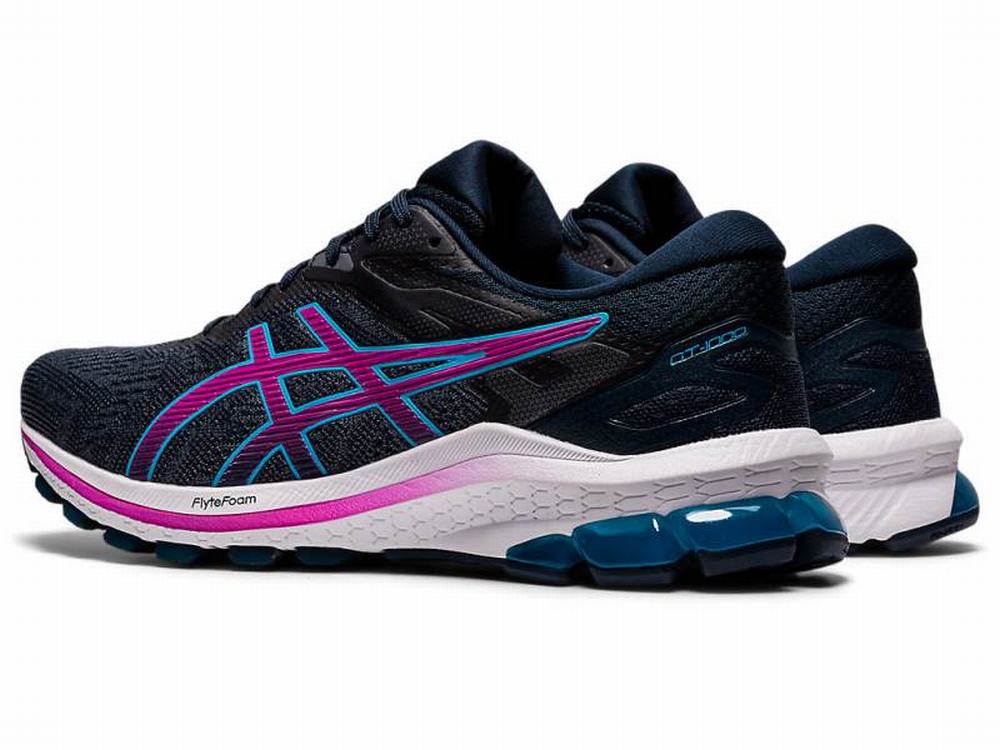 Asics GT-1000 10 (D) Futócipő Női Kék Lila | 719458-XMD