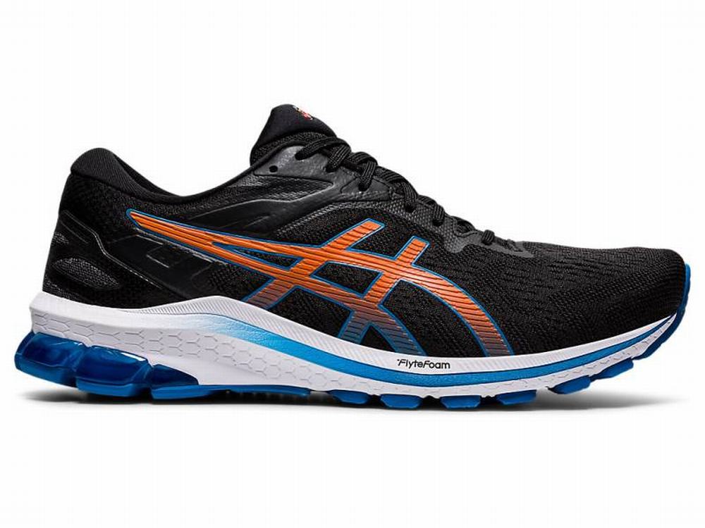 Asics GT-1000 10 Futócipő Férfi Fekete Kék | 432078-MOP