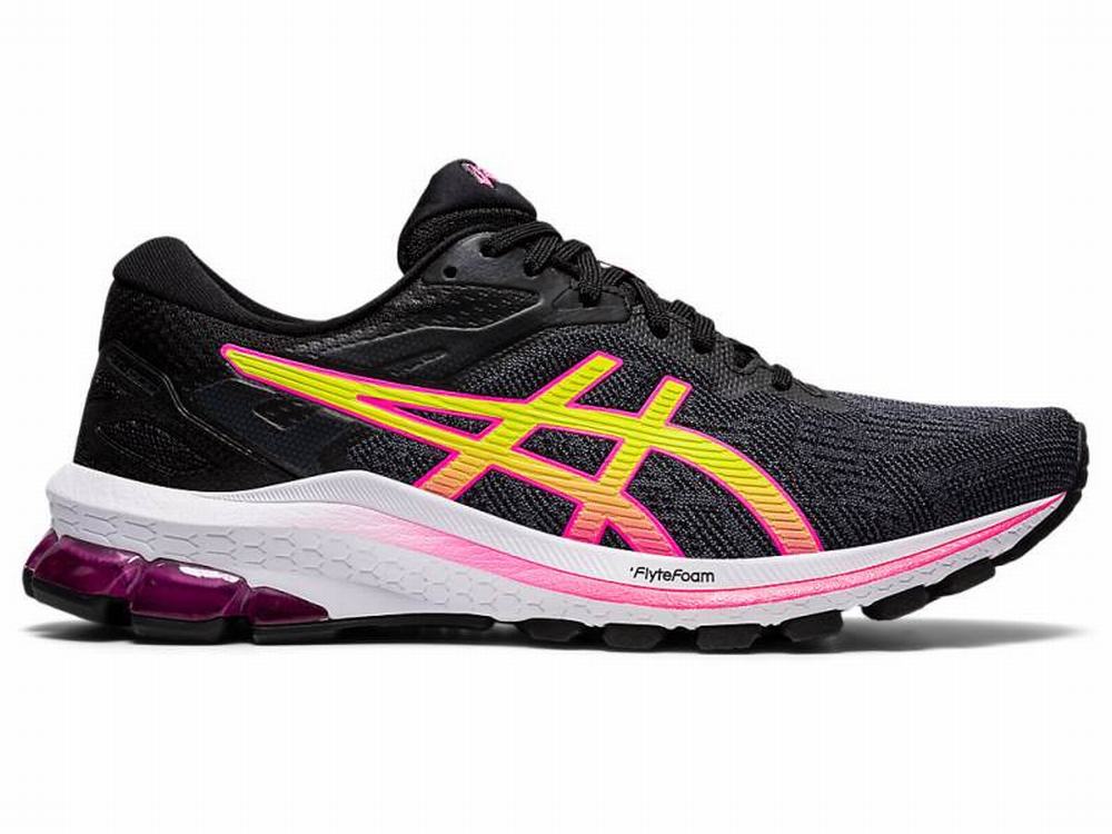 Asics GT-1000 10 Futócipő Női Fekete Rózsaszín | 285701-USP