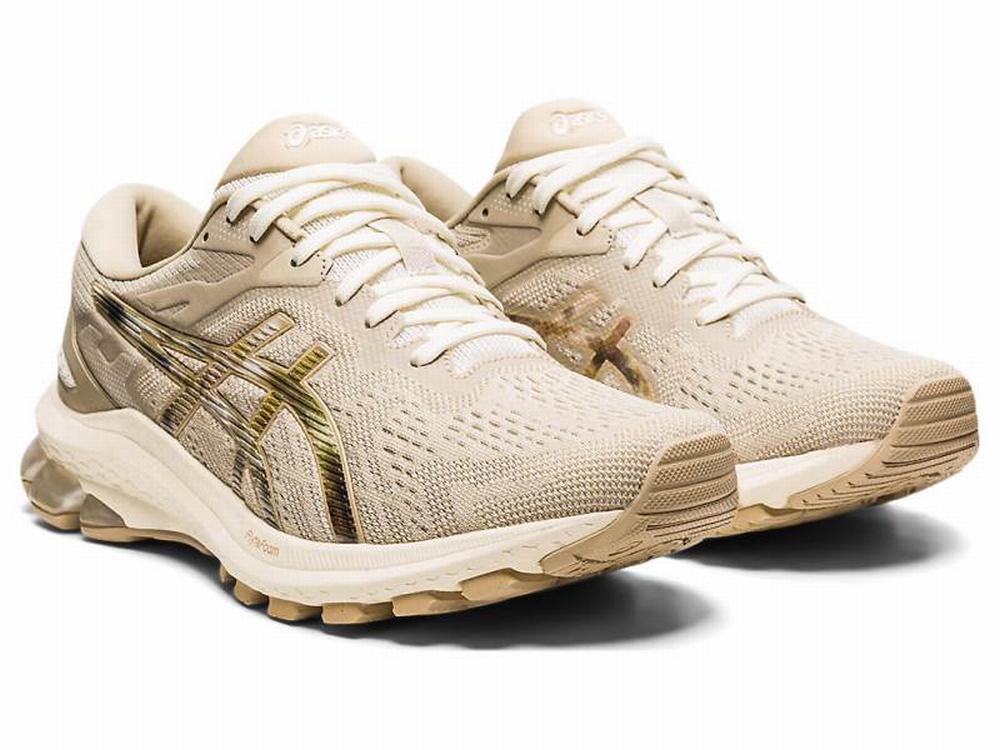 Asics GT-1000 10 Futócipő Női Krém | 254973-IOC