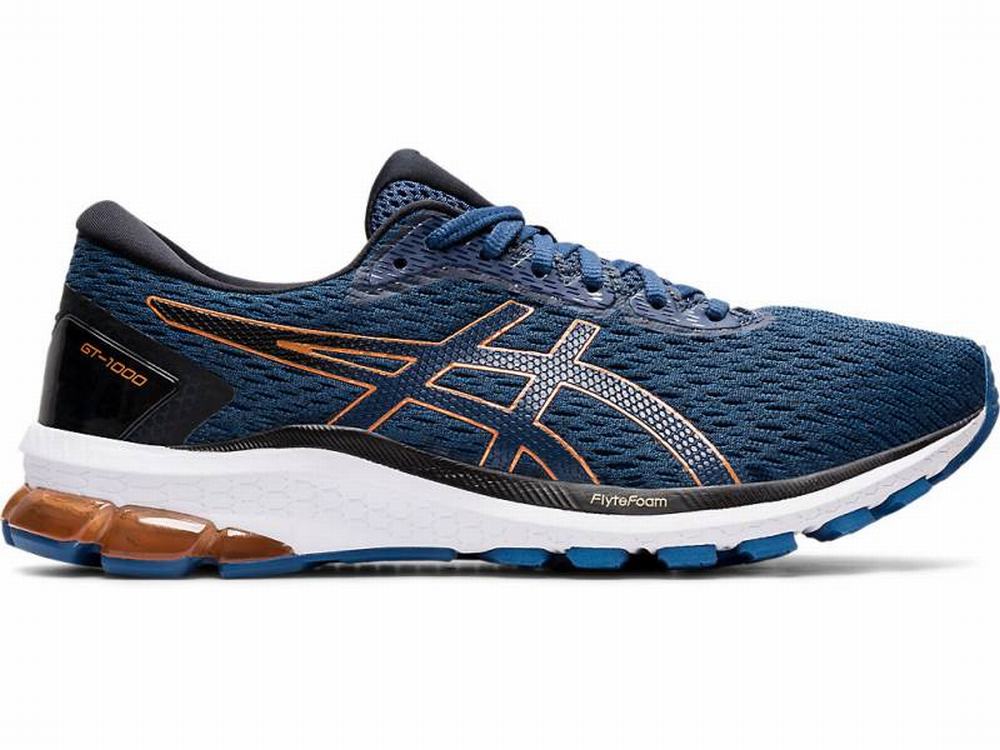 Asics GT-1000 9 (4E) Futócipő Férfi Sötétszürke | 180293-XAP