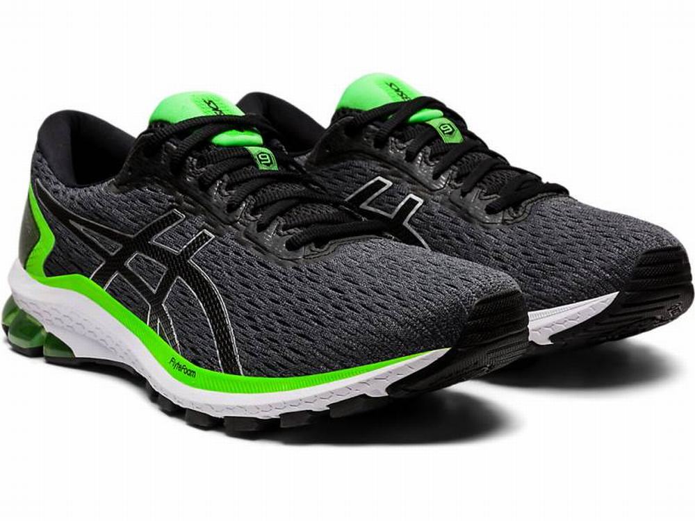 Asics GT-1000 9 Futócipő Férfi Fekete | 504793-BYV