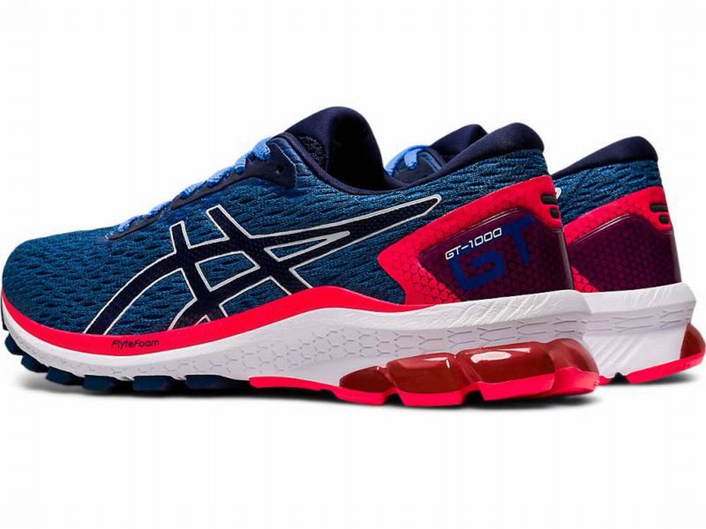 Asics GT-1000 9 Futócipő Női Kék Sötétkék | 370185-KRY