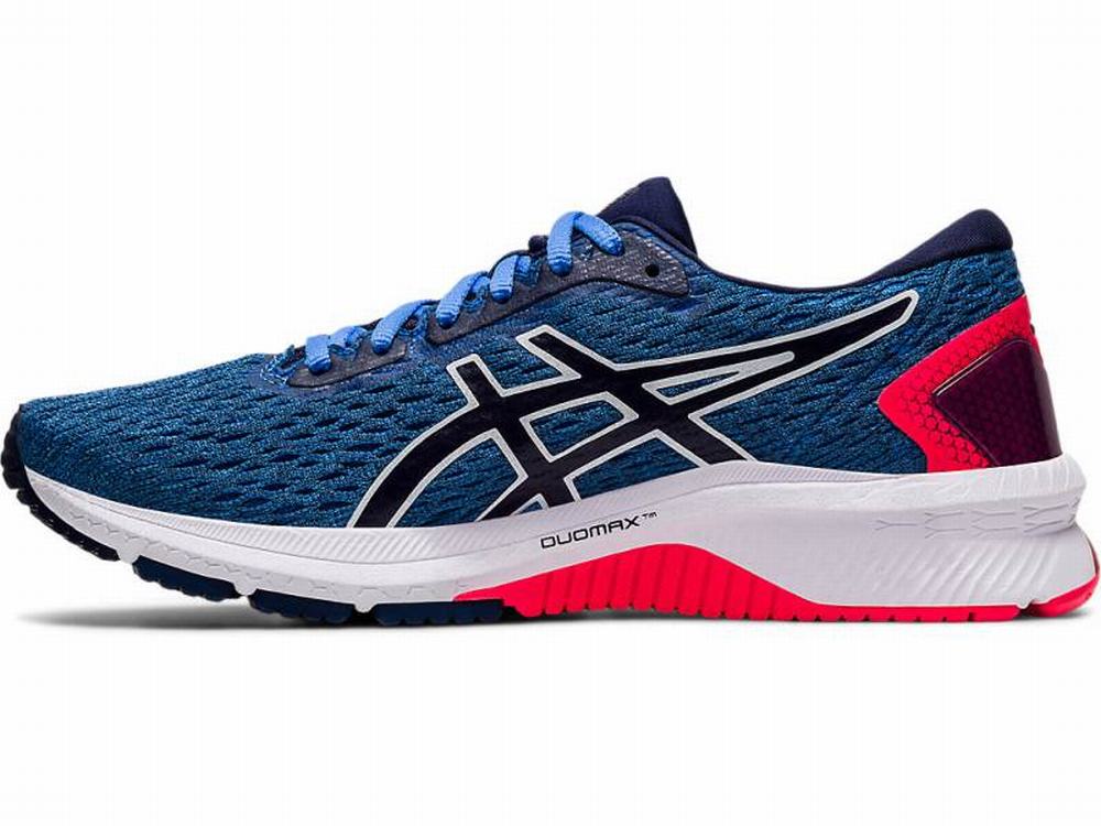 Asics GT-1000 9 Futócipő Női Kék Sötétkék | 370185-KRY