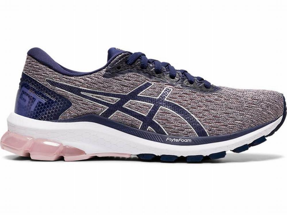 Asics GT-1000 9 Futócipő Női Rózsaszín Sötétkék | 502986-SWU