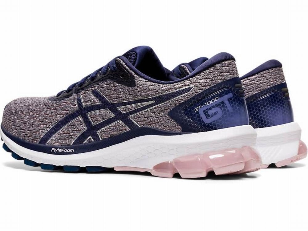 Asics GT-1000 9 Futócipő Női Rózsaszín Sötétkék | 502986-SWU