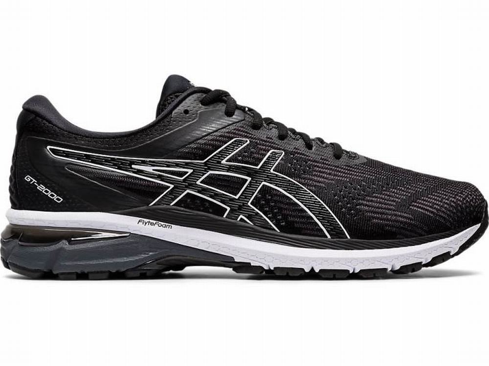 Asics GT-2000 8 Futócipő Férfi Fekete Fehér | 439271-EFX