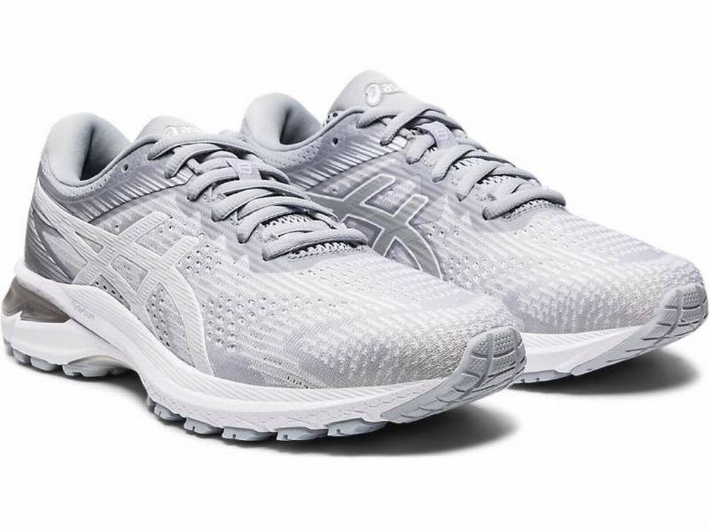 Asics GT-2000 8 Futócipő Női Fehér Szürke | 254860-UGJ