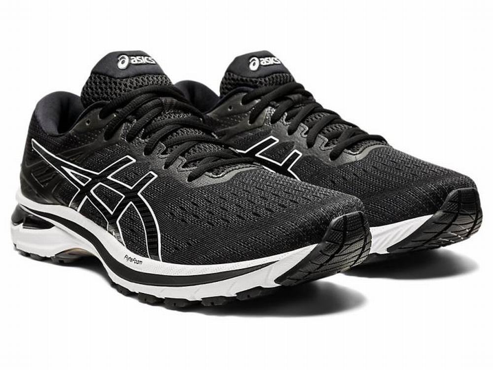 Asics GT-2000 9 Futócipő Férfi Fekete Fehér | 327046-VIJ