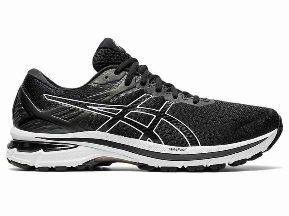 Asics GT-2000 9 Futócipő Férfi Fekete Fehér | 327046-VIJ