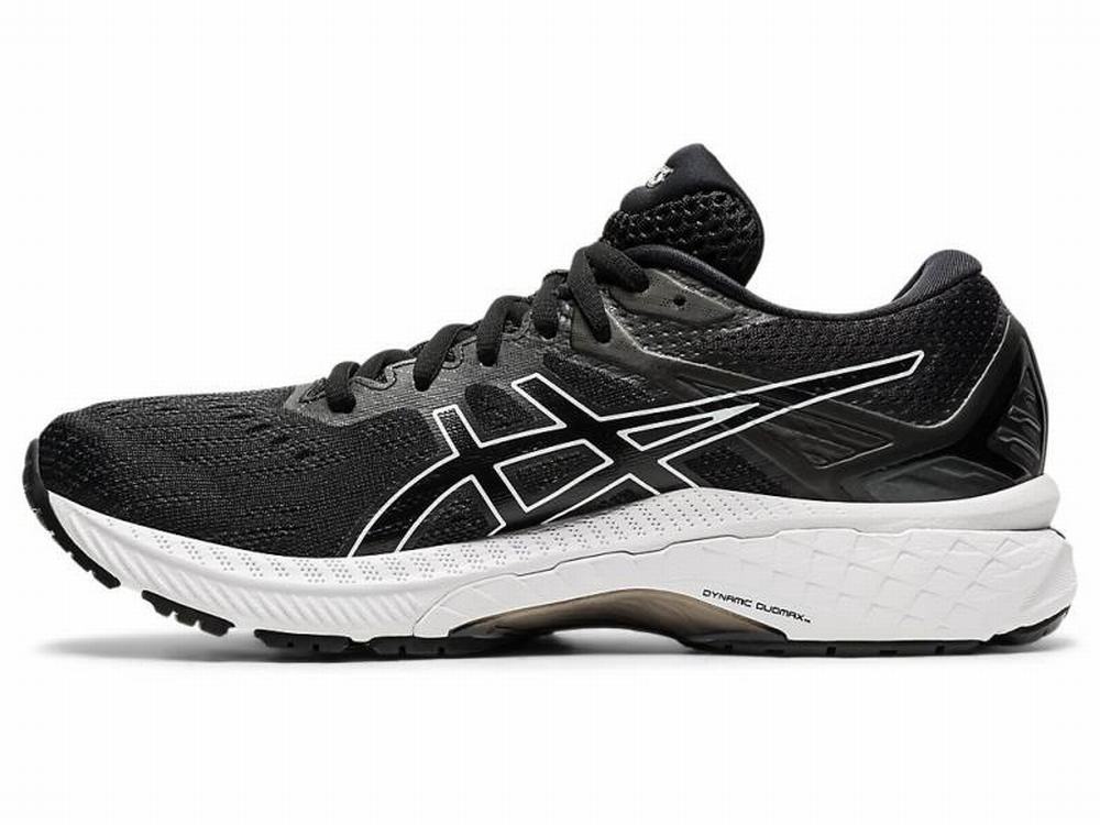 Asics GT-2000 9 Futócipő Női Fekete Fehér | 136052-DQJ