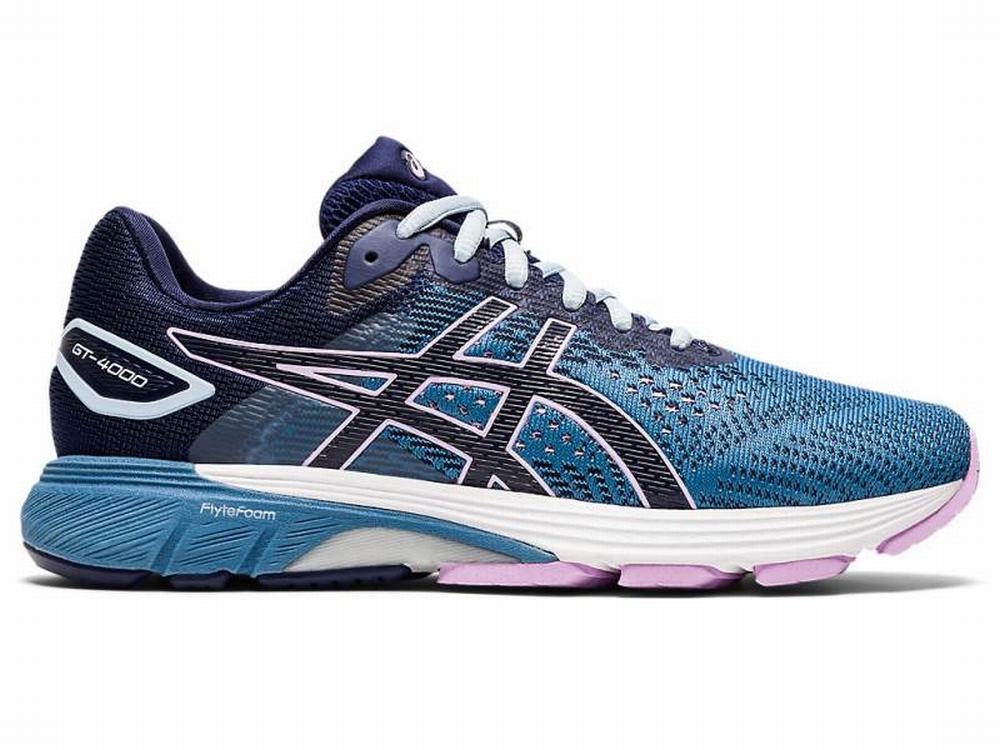 Asics GT-4000 2 (D) Futócipő Női Szürke Sötétkék | 493681-QIK