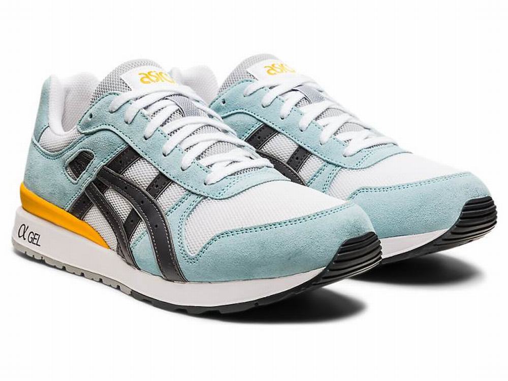 Asics GT-II Utcai Cipő Férfi Fehér Kék | 367128-RDM