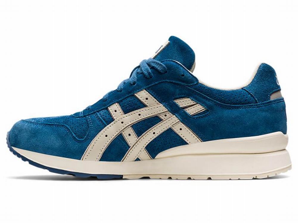 Asics GT-II Utcai Cipő Férfi Kék Szürke | 609471-KMN