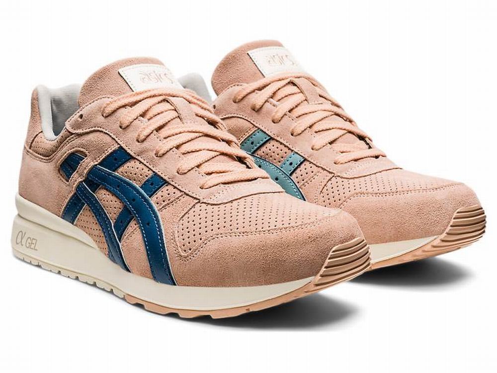 Asics GT-II Utcai Cipő Férfi Narancssárga Kék | 854319-UTK