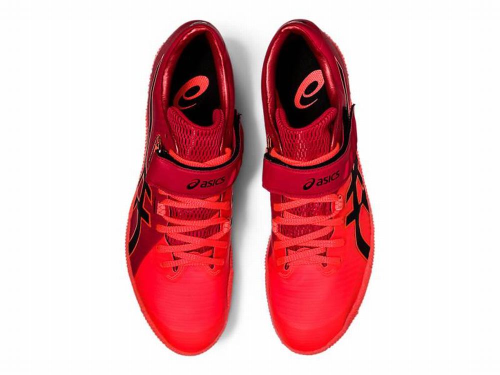 Asics HIGH JUMP PRO 2 Track Cipő Férfi Narancssárga Fekete Piros | 632574-CPX