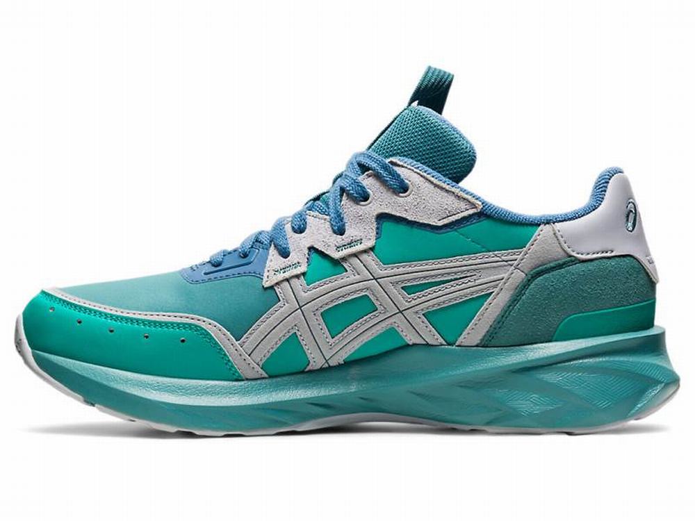 Asics HS1-S TARTHER BLAST Utcai Cipő Férfi Mélyzöld Szürke | 043298-KMT