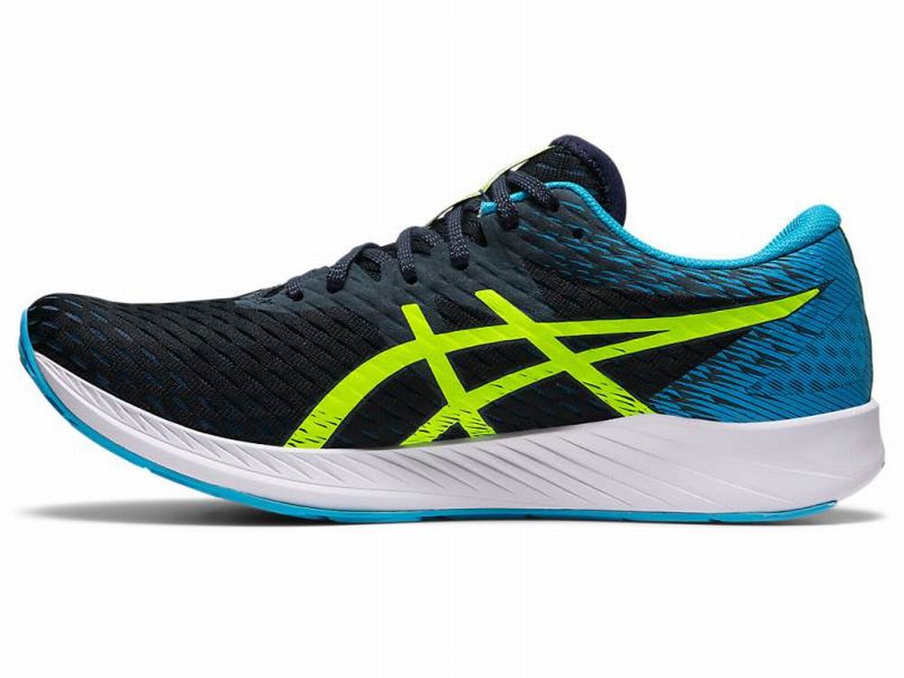 Asics HYPER SPEED Futócipő Férfi Kék Zöld | 526849-QAK