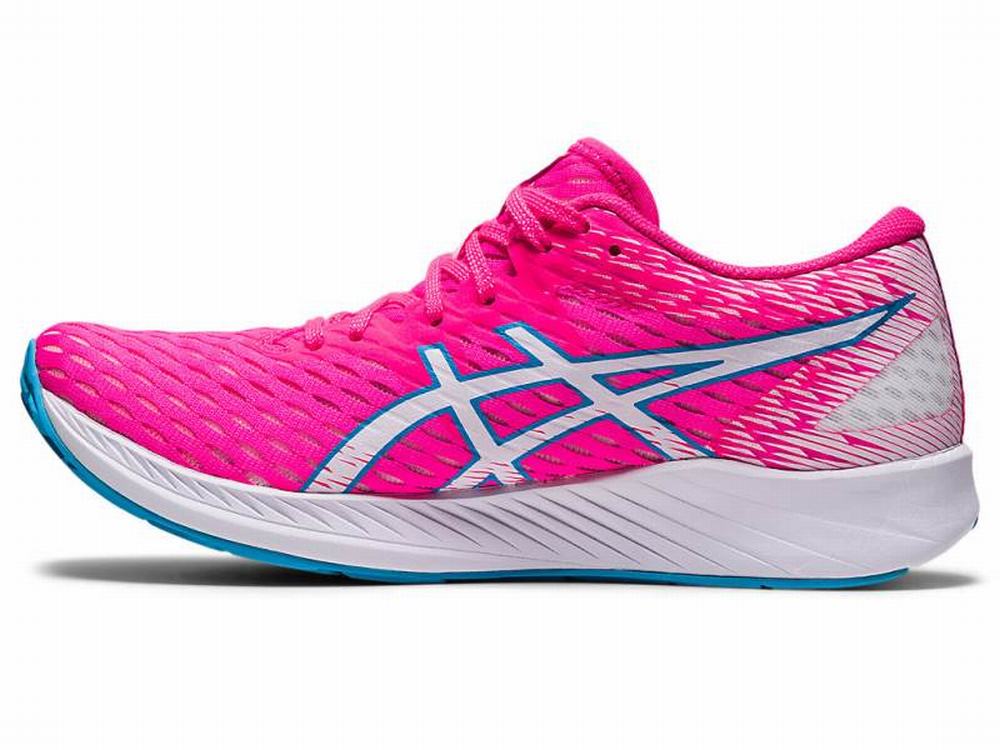 Asics HYPER SPEED Futócipő Női Fehér Rózsaszín | 310842-CXQ