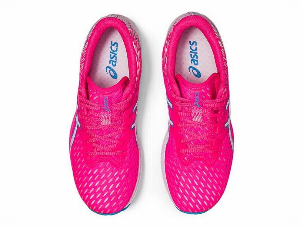 Asics HYPER SPEED Futócipő Női Fehér Rózsaszín | 310842-CXQ