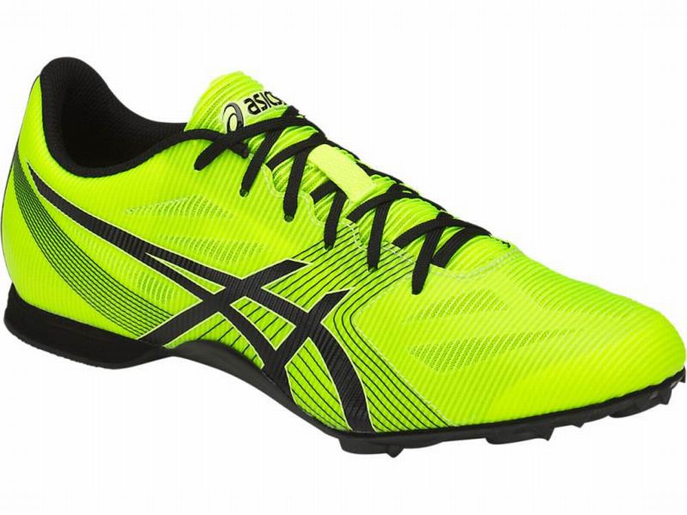 Asics Hyper MD 6 Track Cipő Férfi Fekete Sárga | 319256-LRA