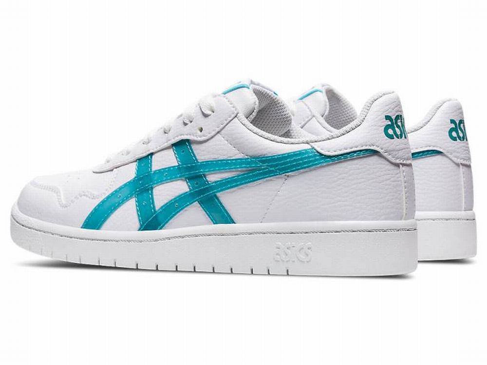 Asics JAPAN S Utcai Cipő Női Fehér Kék | 491735-UTN