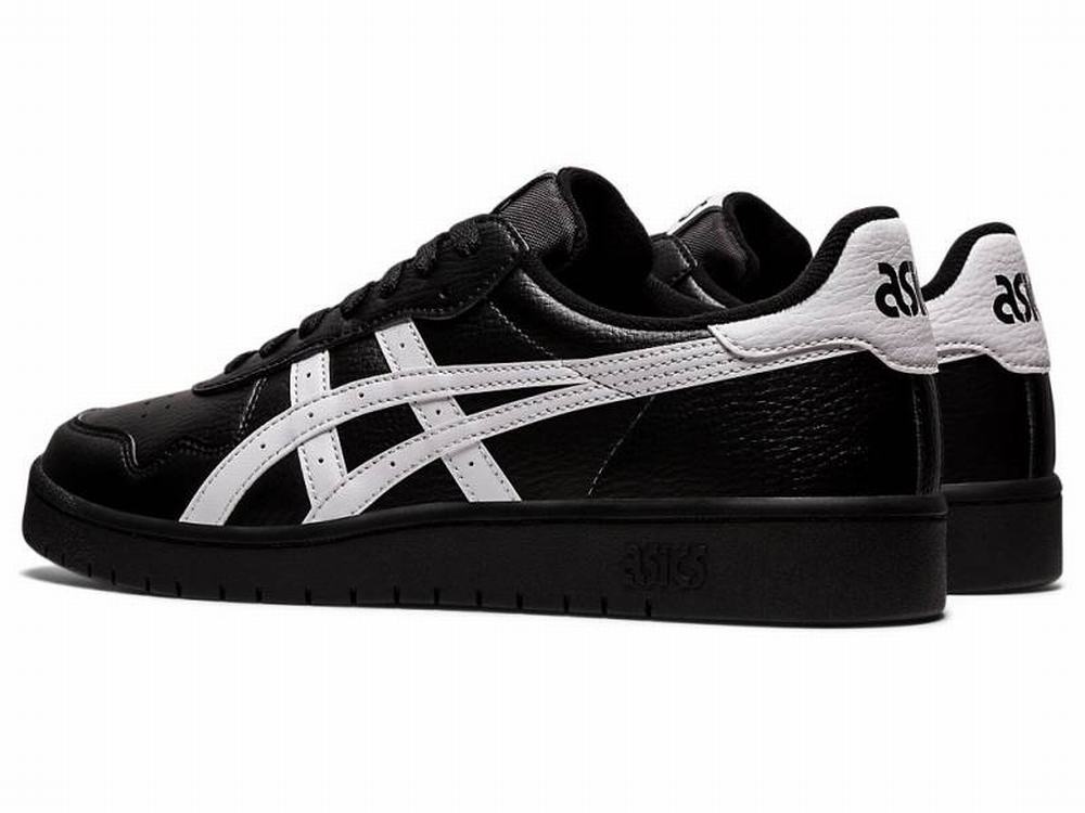 Asics JAPAN S Utcai Cipő Női Fekete Fehér | 852647-EXS