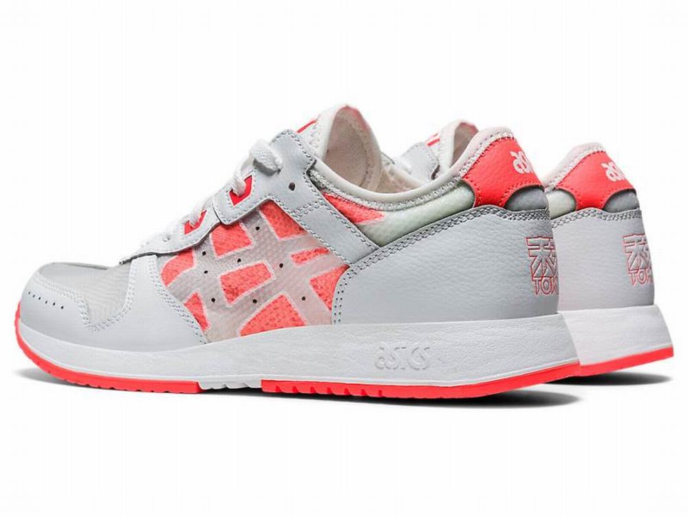 Asics LYTE CLASSIC Utcai Cipő Női Fehér Narancssárga Piros | 284053-IPH