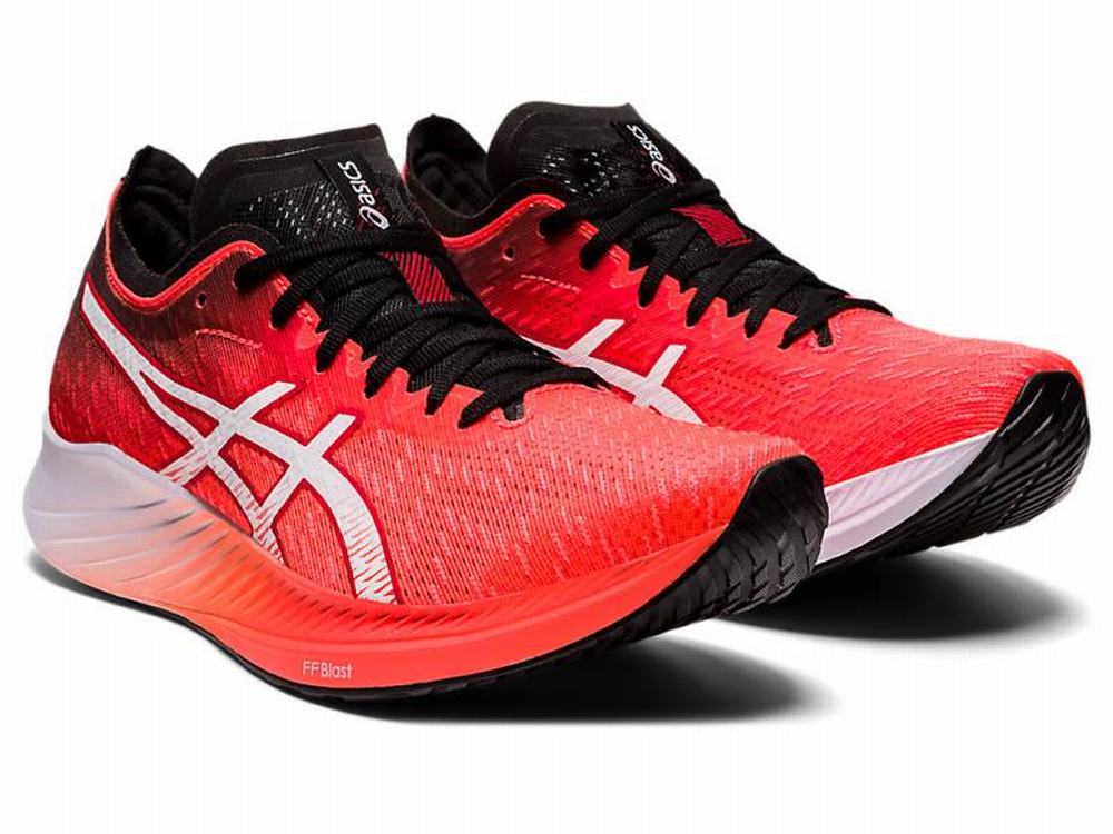 Asics MAGIC SPEED Futócipő Női Narancssárga Piros Fehér | 913280-ZWI