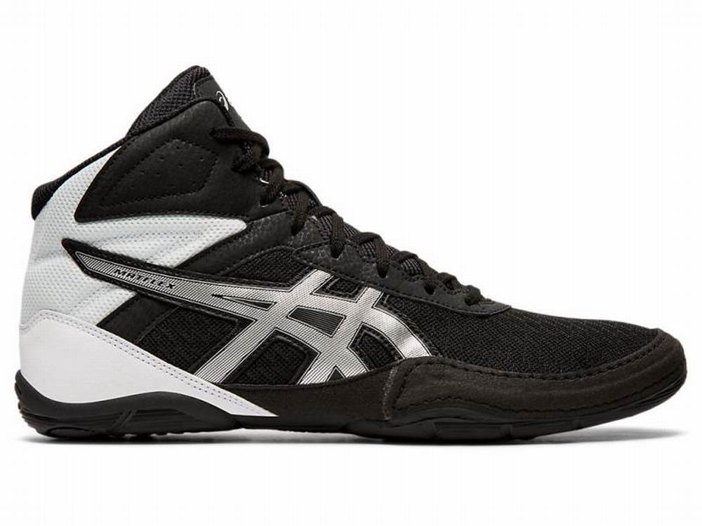 Asics MATFLEX 6 Birkózó Cipő Férfi Fekete Titán Barna | 450297-MTA