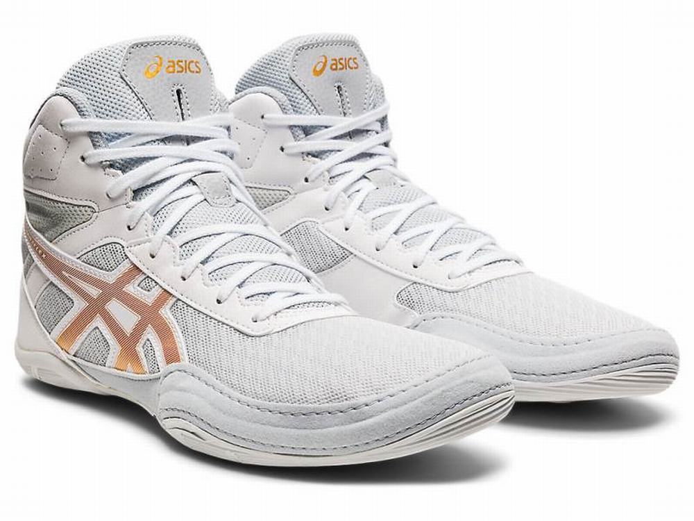 Asics MATFLEX 6 Birkózó Cipő Férfi Szürke Arany Barna | 927308-PSQ