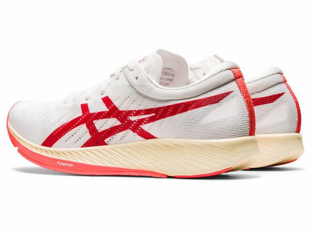 Asics METARACER Futócipő Női Fehér Narancssárga Piros | 615378-SED