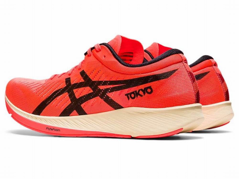 Asics METARACER TOKYO Futócipő Női Narancssárga Fekete Piros | 954273-ORQ