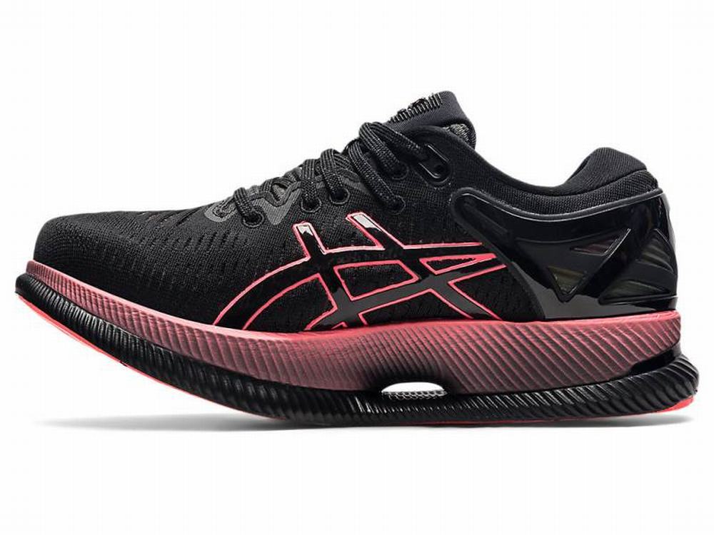 Asics METARIDE Futócipő Női Fekete Korall | 278469-MHV