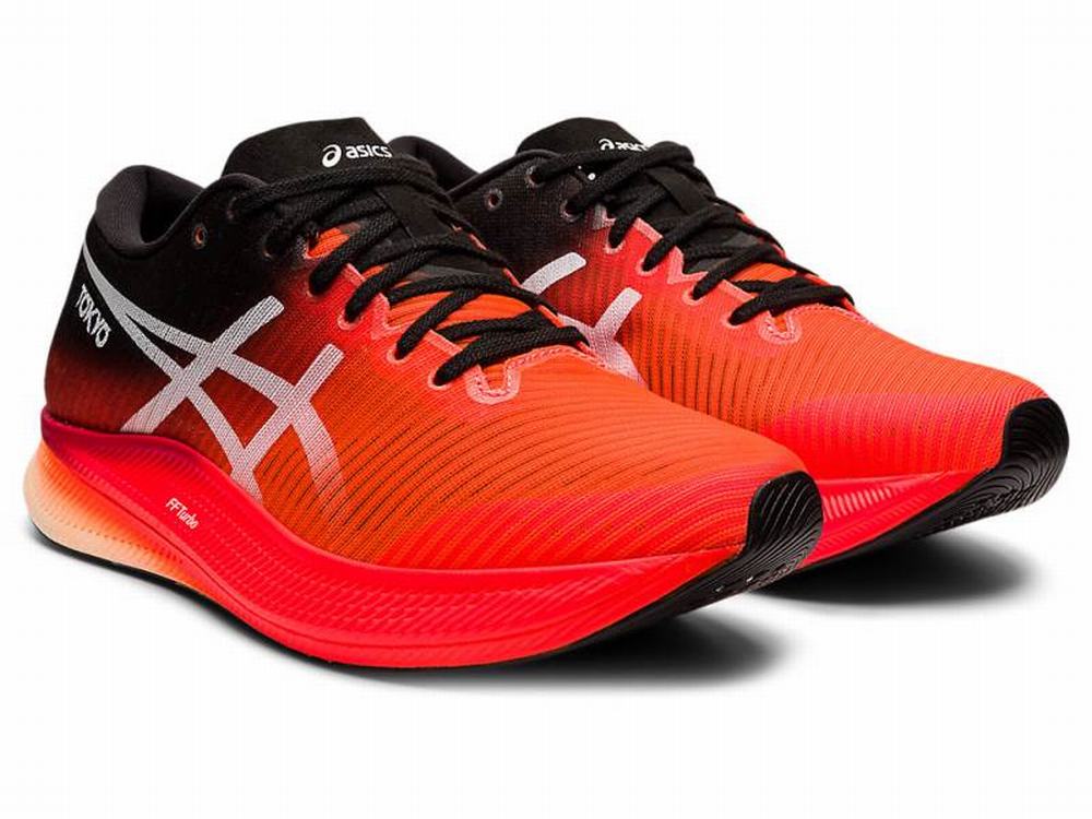 Asics METASPEED EDGE Futócipő Férfi Narancssárga Piros Fehér | 059761-VNF