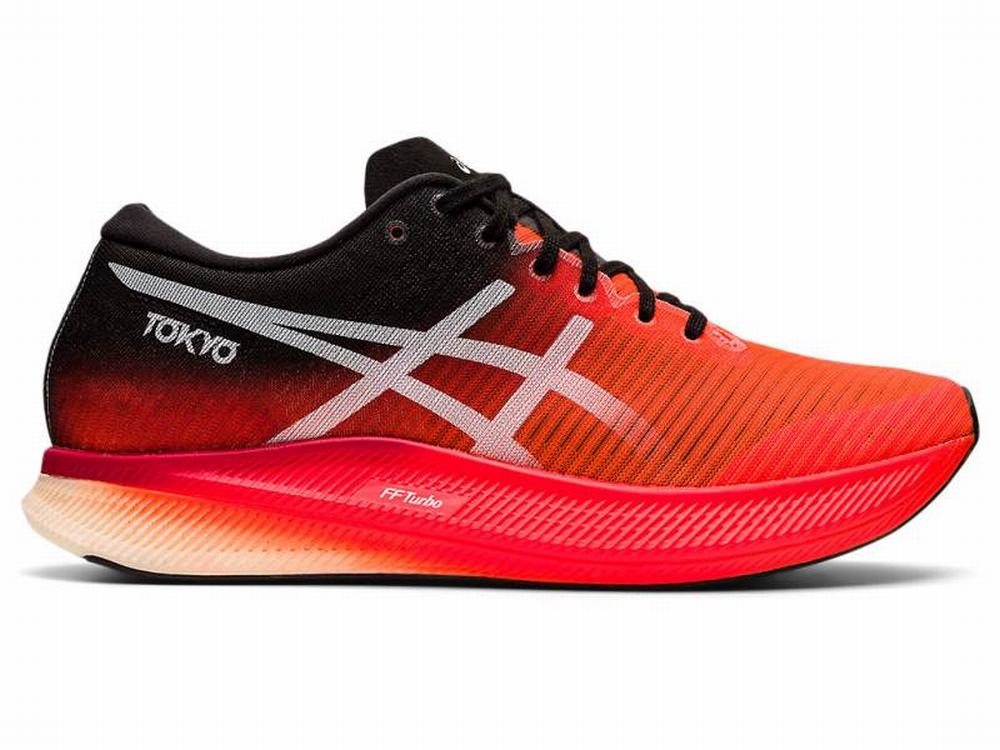 Asics METASPEED EDGE Futócipő Férfi Narancssárga Piros Fehér | 059761-VNF