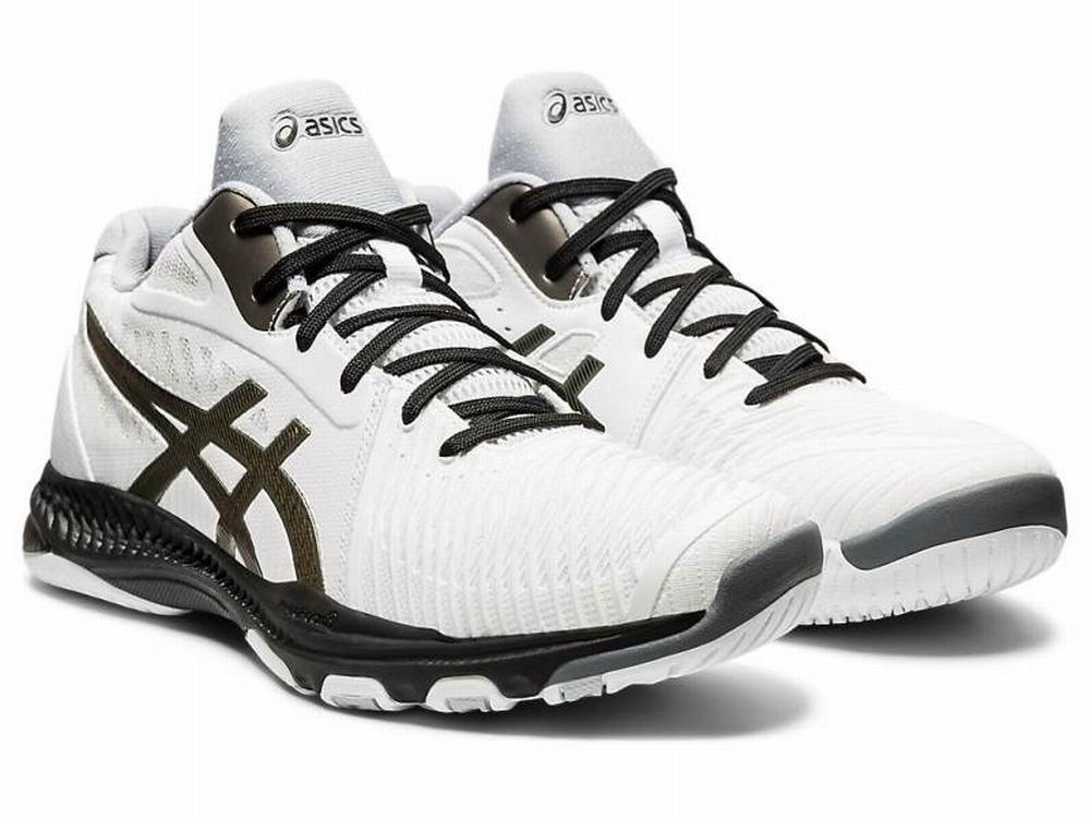 Asics NETBURNER BALLISTIC FF MT 2 Röplabda Cipő Férfi Fehér | 521876-FCN