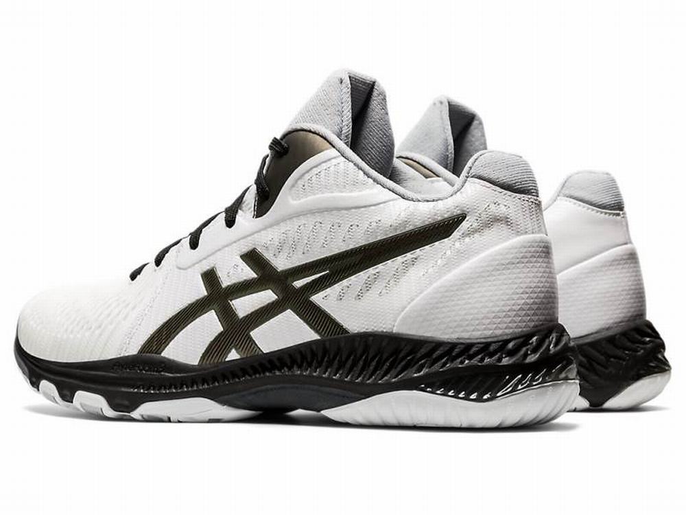 Asics NETBURNER BALLISTIC FF MT 2 Röplabda Cipő Férfi Fehér | 521876-FCN